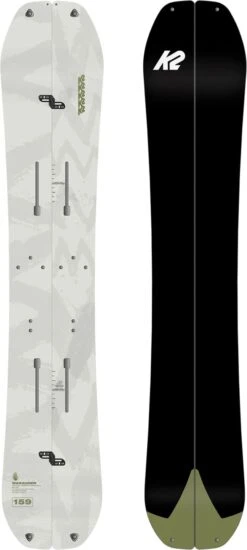 K2 MARAUDER SPLIT WIDE WITH CLIMBING SKIN AND PUCKS