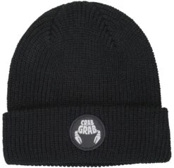 CRAB GRAB CIRCLE PATCH BEANIE