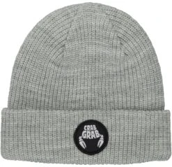 CRAB GRAB CIRCLE PATCH BEANIE