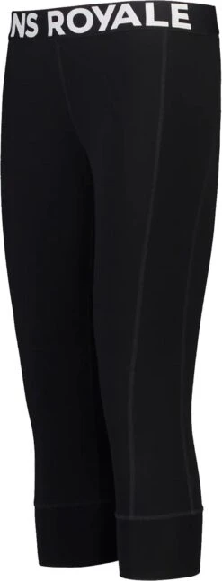 MONS ROYALE WMN CASCADE MERINO QUARTER LEGGING