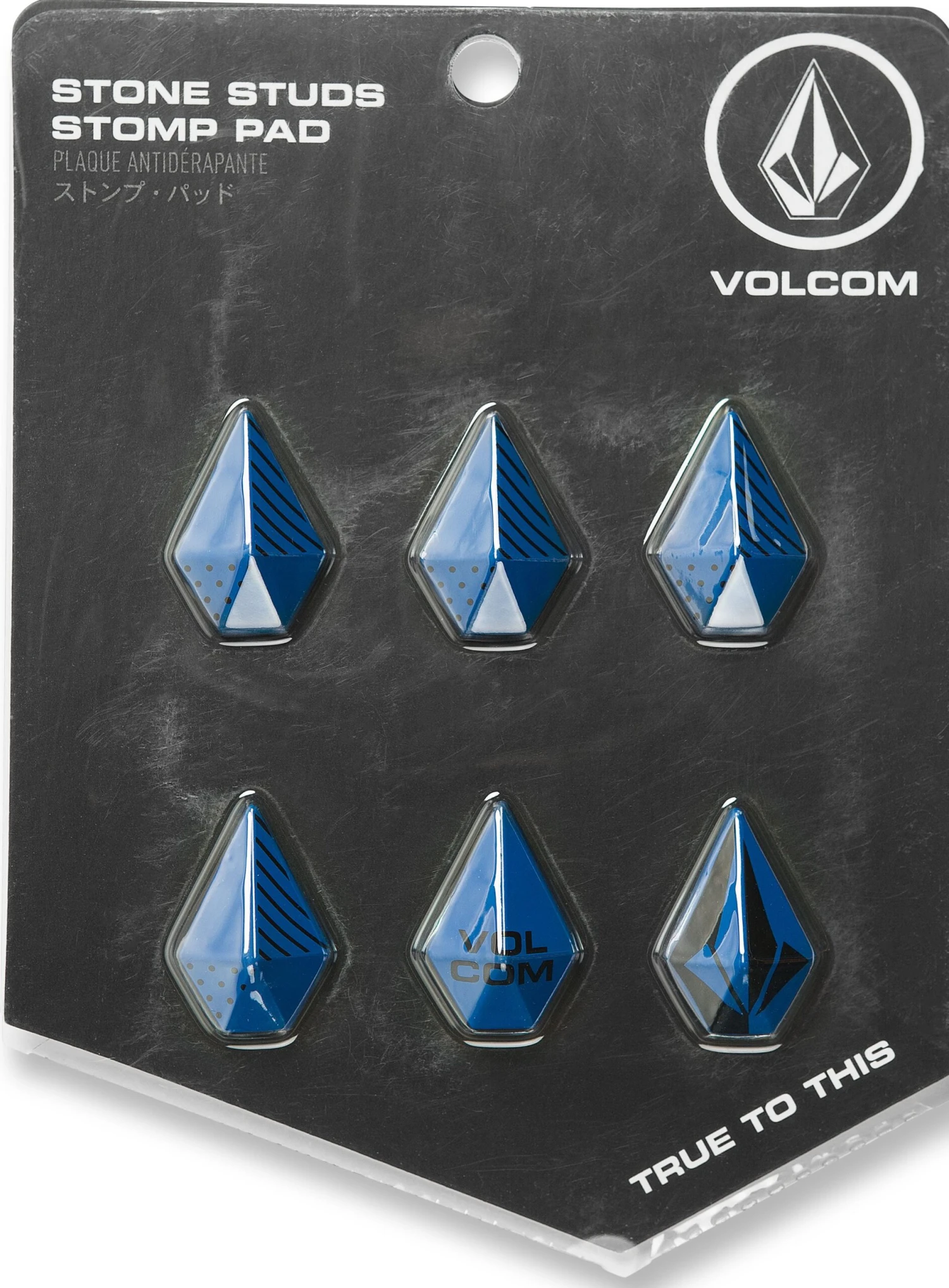 VOLCOM STONE STUDS STOMP PADS 3 VOLCOM STONE STUDS STOMP PADS